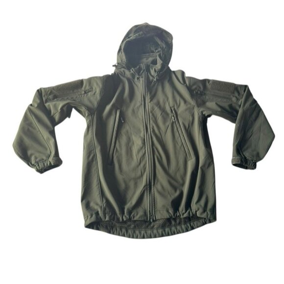 Condor Men's Sz L 602 Summit Soft Shell Jacket in Olive Green - Picture 14 of 14